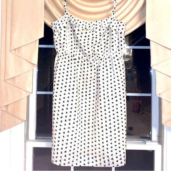 J. Crew Dresses & Skirts - J Crew Ruffle Trim Dress with Spaghetti Straps, sz Large